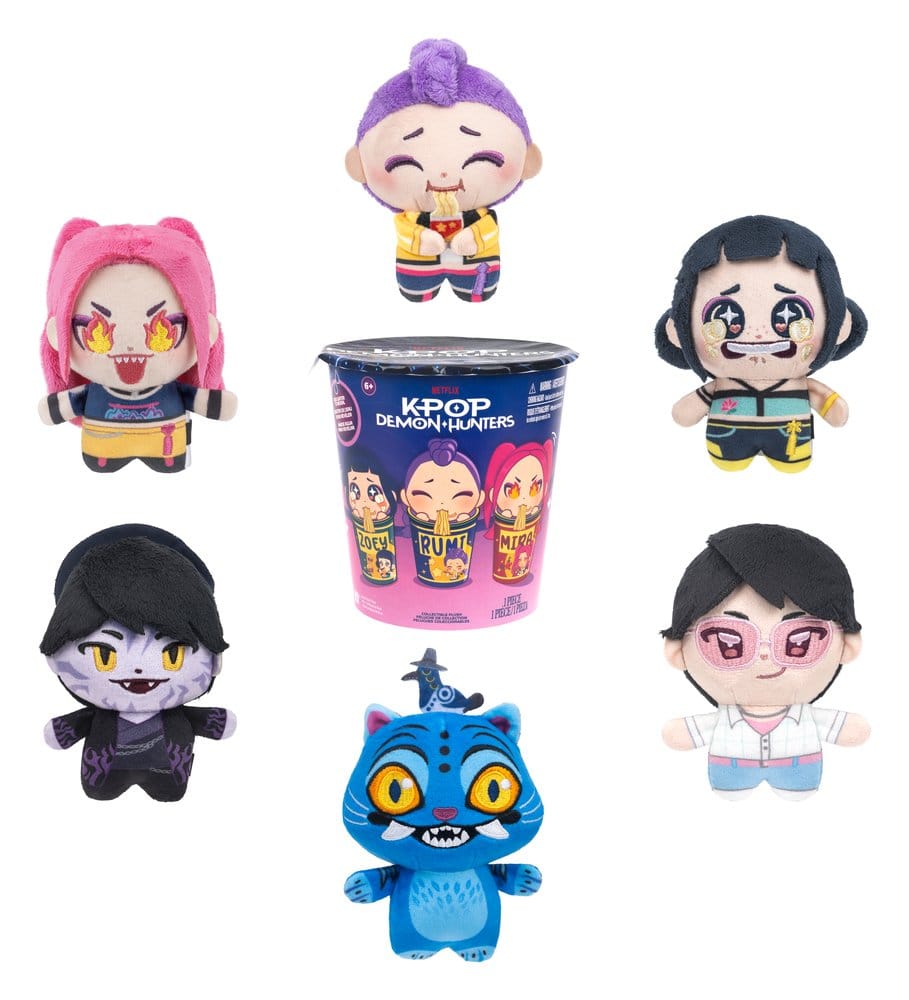 🧪 LAB | PREORDINE+ 01/2027 KPOP Demon Hunters Mini Ramyeon Cups 10 cm Blind Box Display (8)