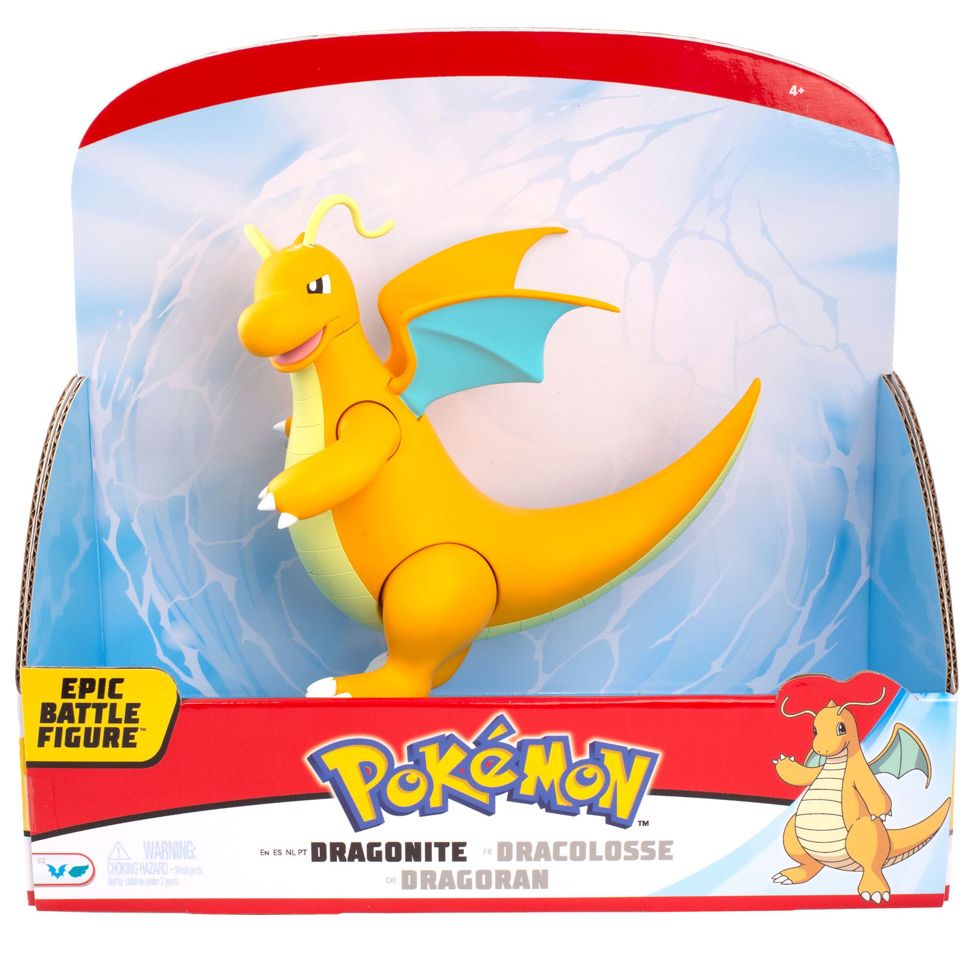 SU ORDINAZIONE Pokémon Epic Action Figure Dragonite 30 cm
