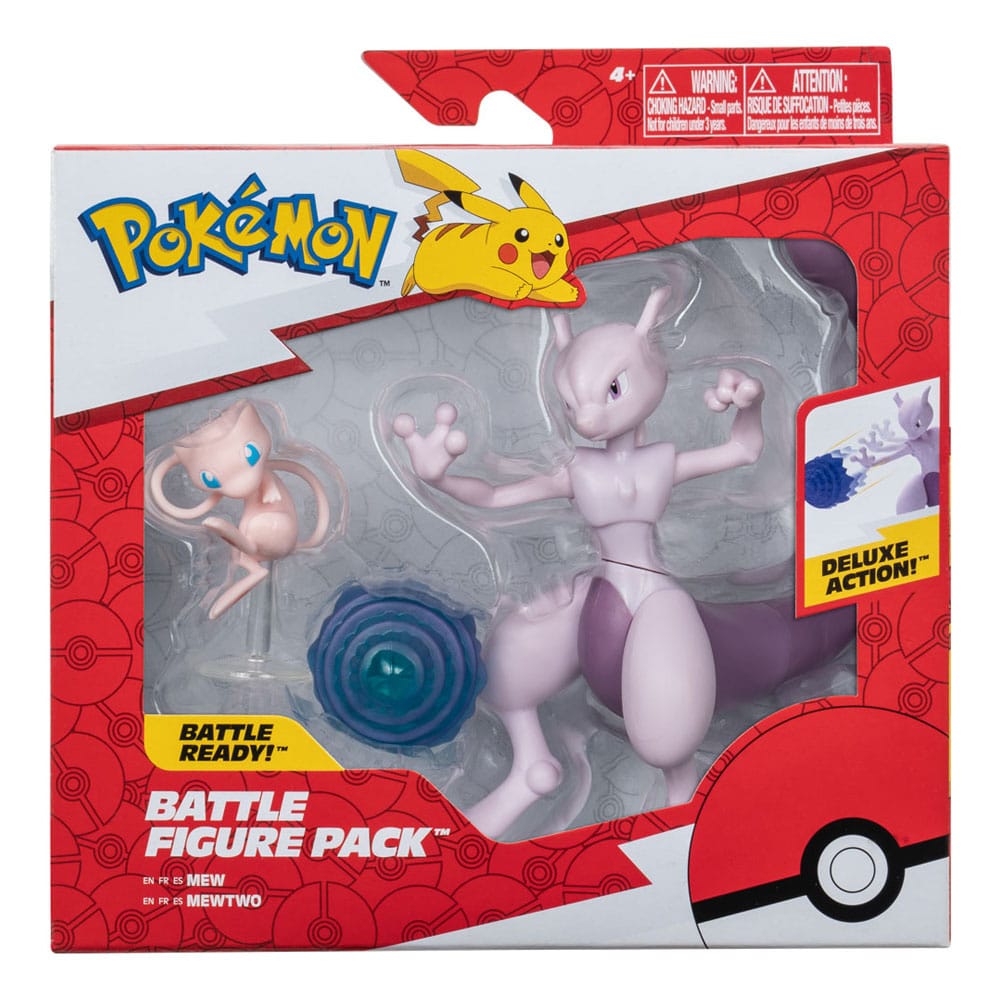 🧪 LAB | PREORDINE+ 11/2026 Pokémon Figure 2-Pack Mewtwo 10 cm & Mew 5 cm