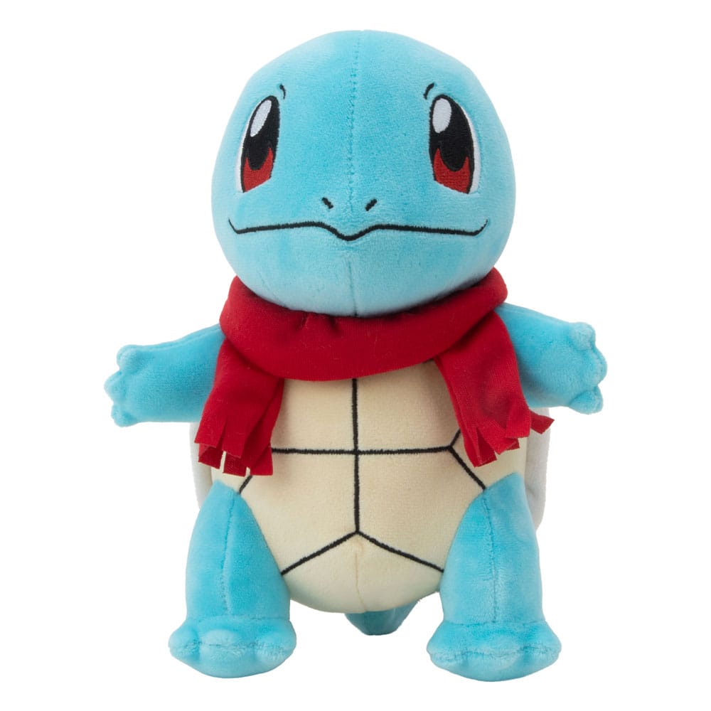 🧪 LAB | PREORDINE+ 11/2026 Pokémon Plush Figure Winter Squirtle with Scarf 20 cm