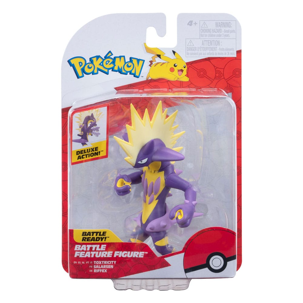 🧪 LAB | SU ORDINAZIONE Pokémon Battle Feature Figure Toxtricity 7 cm