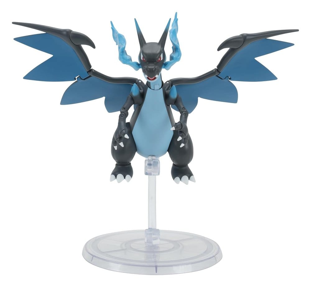 🧪 LAB | PREORDINE+ 11/2026 Pokémon Select Super-Articulated Figure Mega Charizard X 15 cm