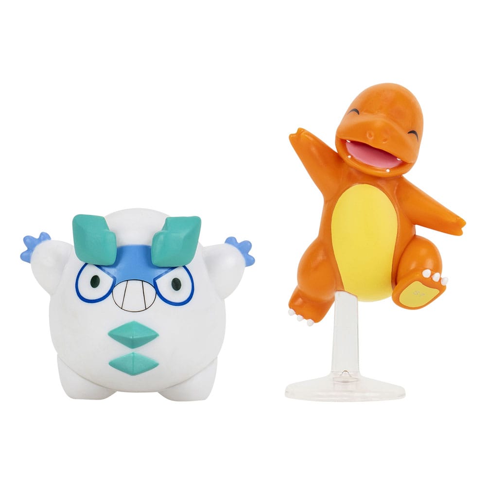 AUF BESTELLUNG gefertigtes Pokémon-Kampffiguren-Set, Figur 2er-Pack Darumaka &amp; Charmander #5