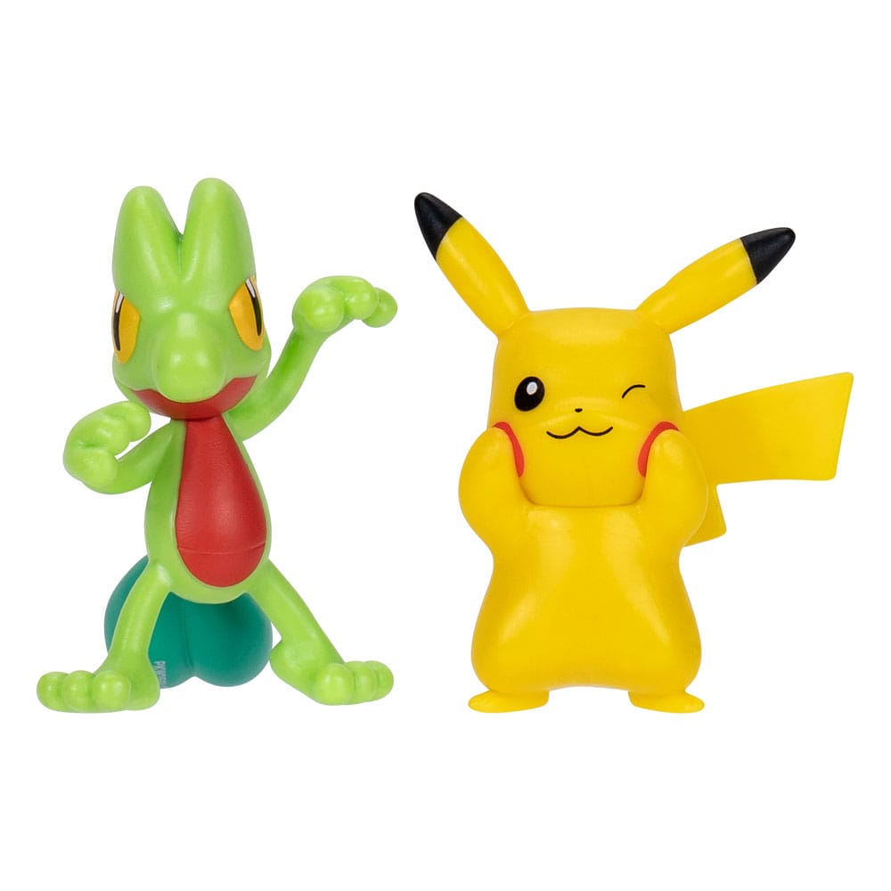 MADE TO ORDER Pokémon First Partner Battle Figure Set Figure 2-Pack Treecko &amp; Pikachu #8