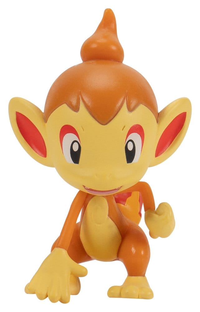PREORDINE+ 02/2027 Pokémon Battle Figure Set Action Figures Chimchar, Ralts & Porygon (3-Pack)
