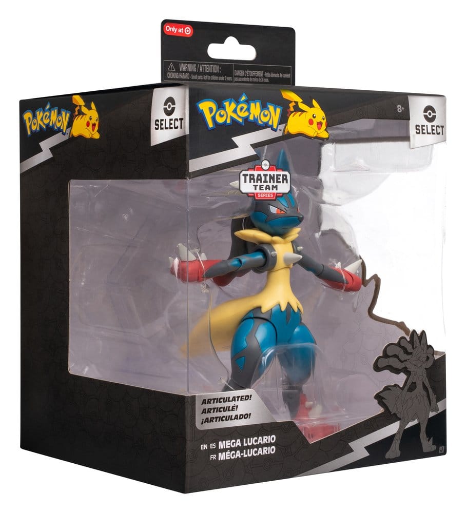 🧪 LAB | PREORDINE+ 11/2026 Pokémon Select Super-Articulated Action Figure Mega Lucario