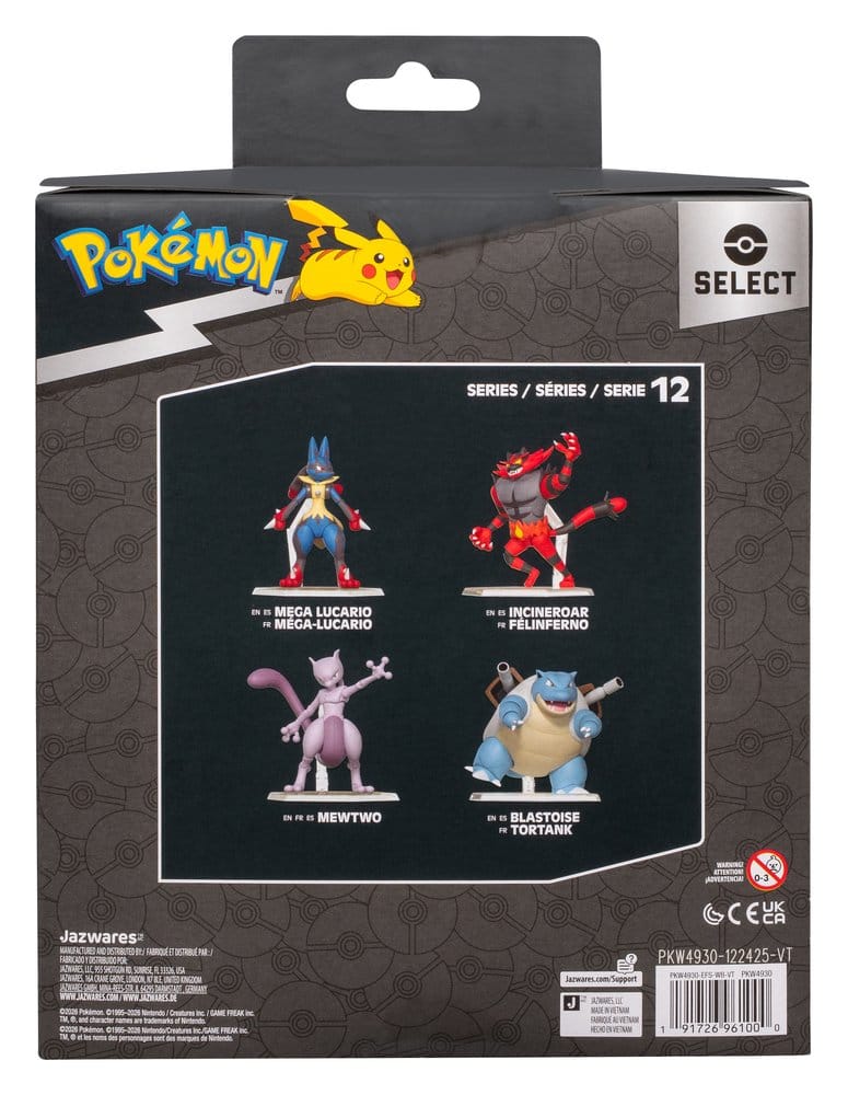 🧪 LAB | PREORDINE+ 11/2026 Pokémon Select Super-Articulated Action Figure Blastoise