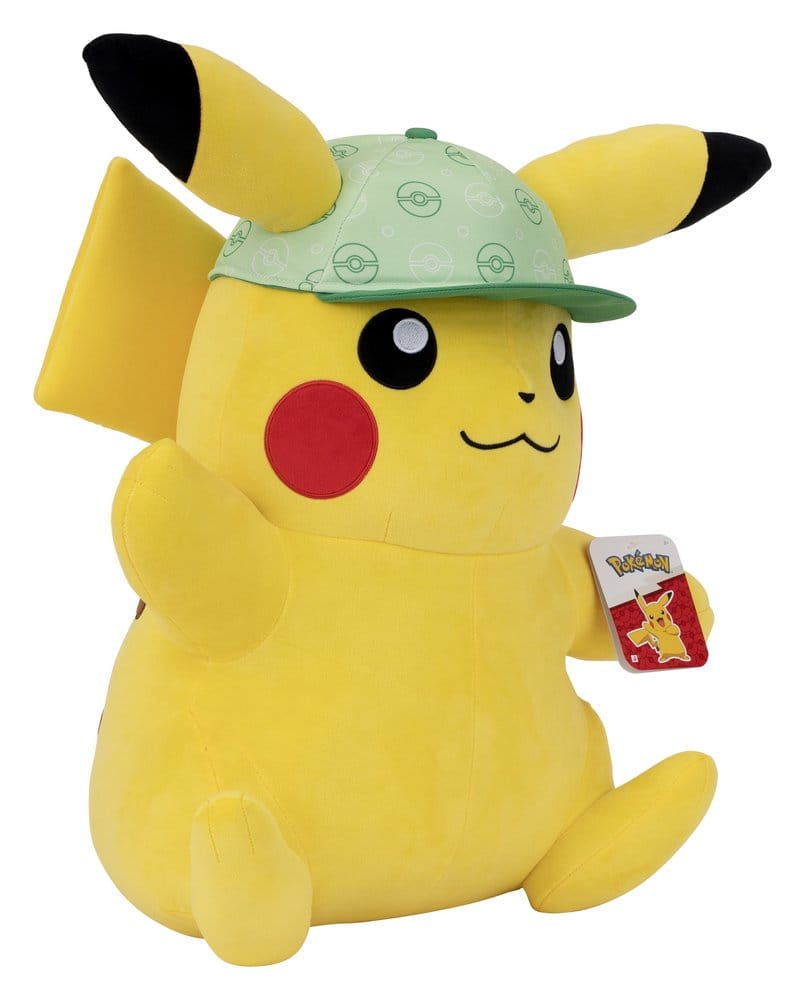 🧪 LAB | PREORDINE+ 12/2026 Pokémon Plush Pikachu (with Hat) 61 cm