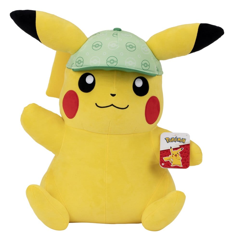 🧪 LAB | PREORDINE+ 12/2026 Pokémon Plush Pikachu (with Hat) 61 cm