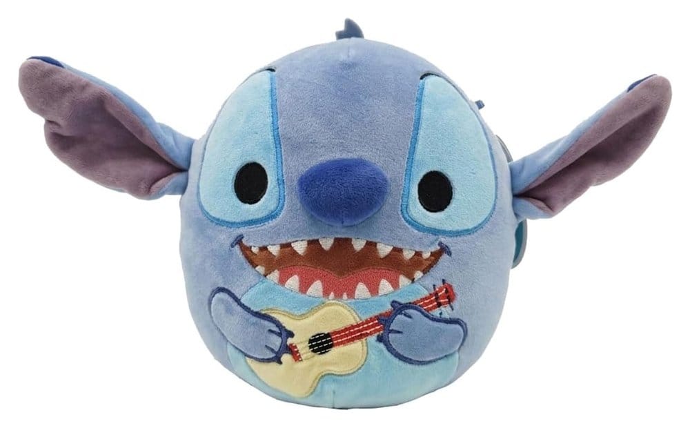 🧪 LAB | SU ORDINAZIONE Lilo & Stitch Squishmallow Plush Figure Stitch With Guitar 20 cm
