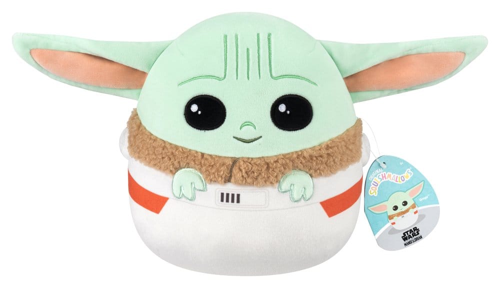 🧪 LAB | PREORDINE+ 11/2026 Squishmallows Star Wars Plush Grogu in Carrier 20 cm