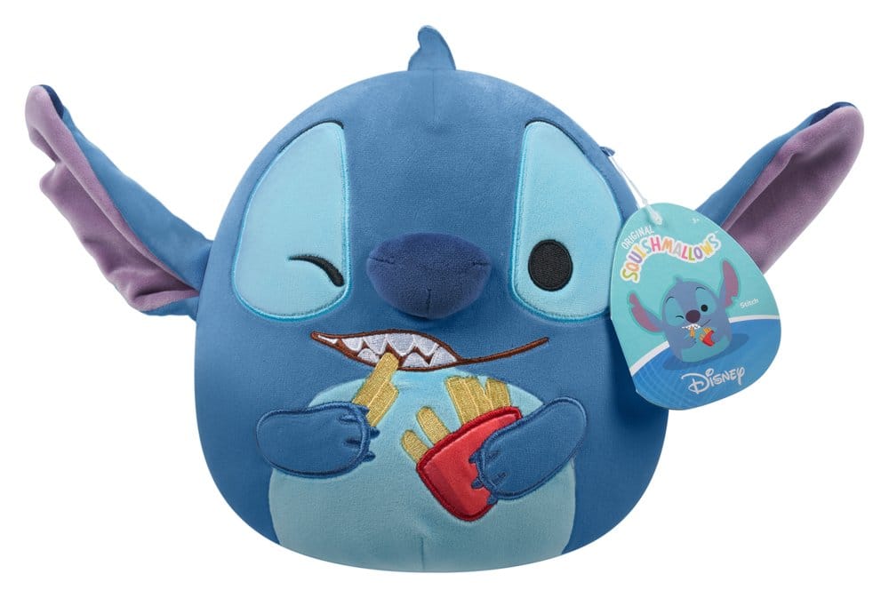 🧪 LAB | PREORDINE+ 11/2026 Squishmallows Plush Stitch (Holding French Fries) 20 cm