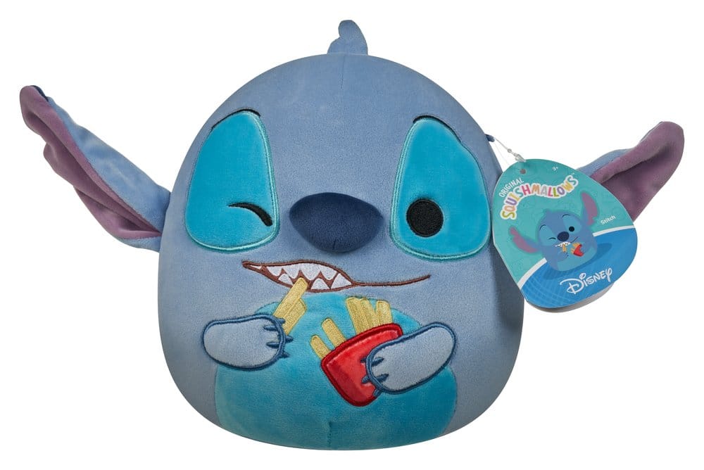 🧪 LAB | PREORDINE+ 11/2026 Squishmallows Plush Stitch (Holding French Fries) 20 cm