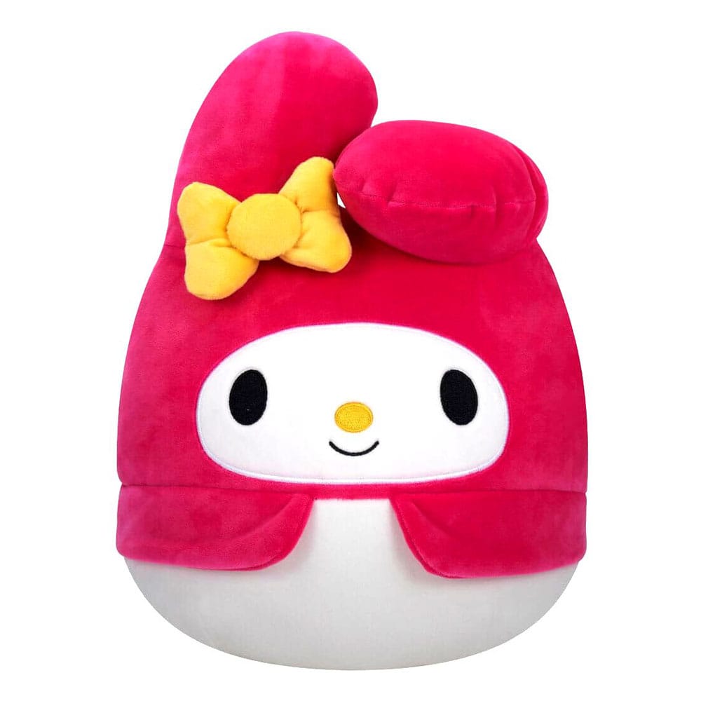 MADE TO ORDER Squishmallows Plush Figure Sanrio Core My Melody Yellow Bow and Pink Suit 25 cm *SPECIAL PRICE* SOLD OUT