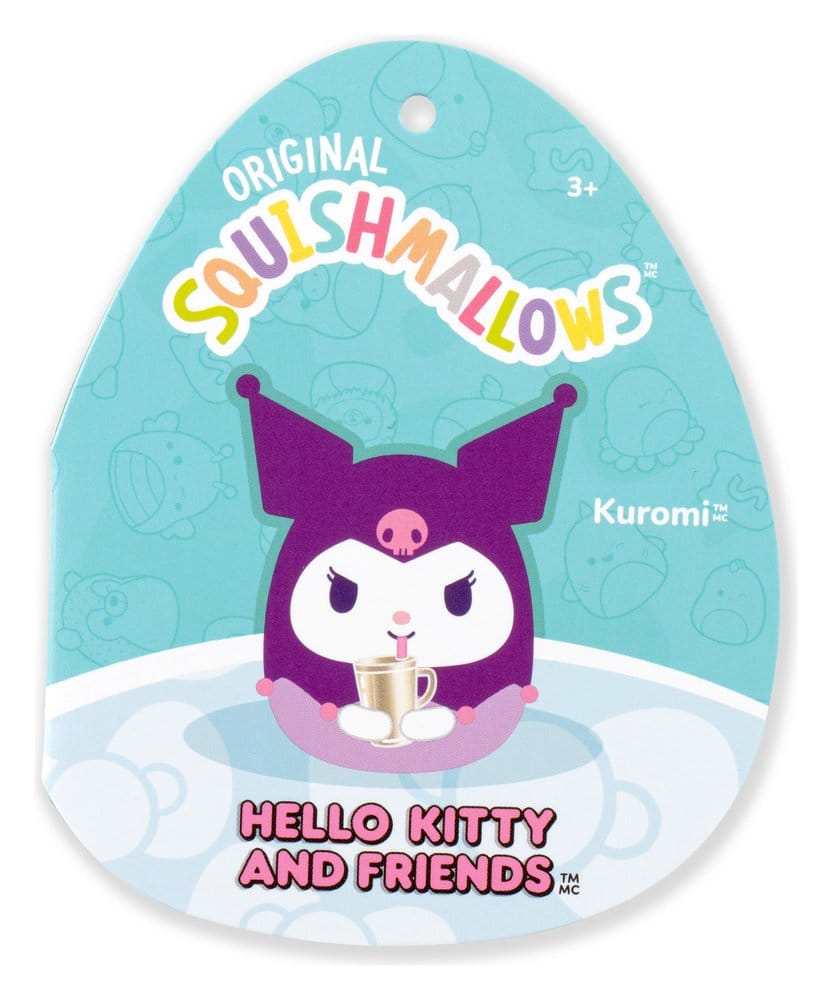 🧪 LAB | PREORDINE+ 11/2026 Squishmallows Hello Kitty and Friends Plush Kuromi Cup 30 cm
