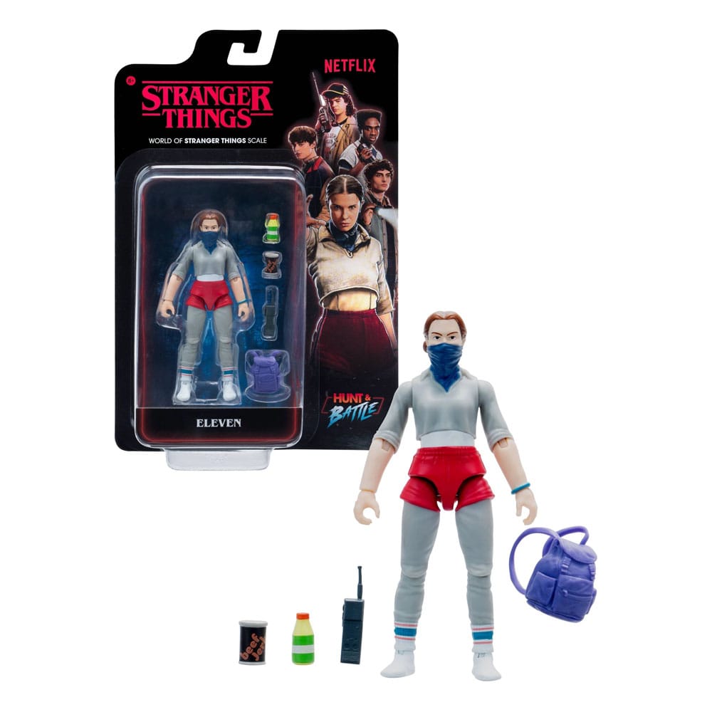 🧪 LAB | SU ORDINAZIONE Stranger Things World Of Core Figures  Action Figure Eleven #2 with Accy 10 cm         