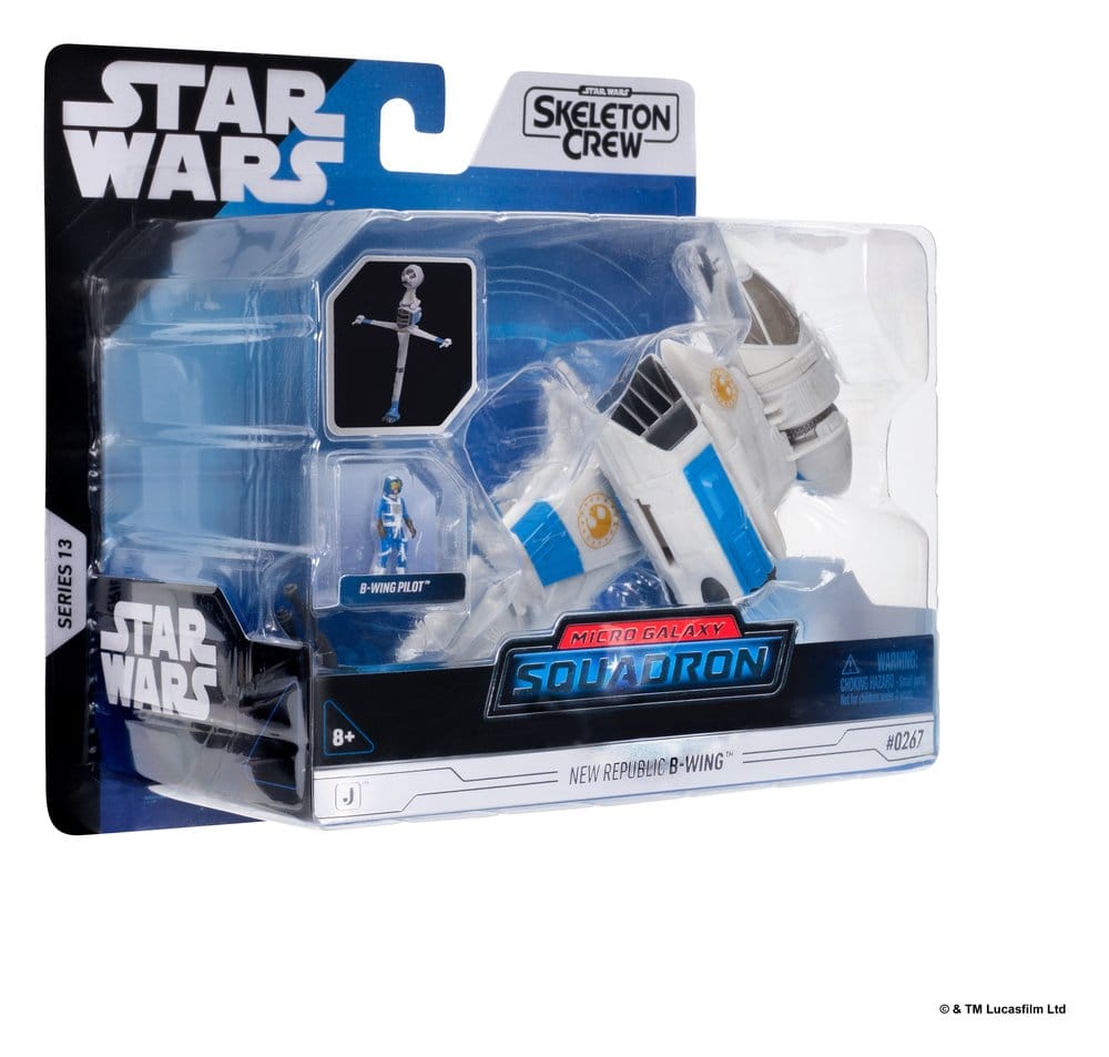 🧪 LAB | PREORDINE+ 12/2026 Star Wars Medium Vehicle & Figure set New Republic B-wing & B-Wing Pilot