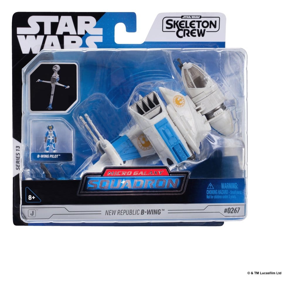 🧪 LAB | PREORDINE+ 12/2026 Star Wars Medium Vehicle & Figure set New Republic B-wing & B-Wing Pilot