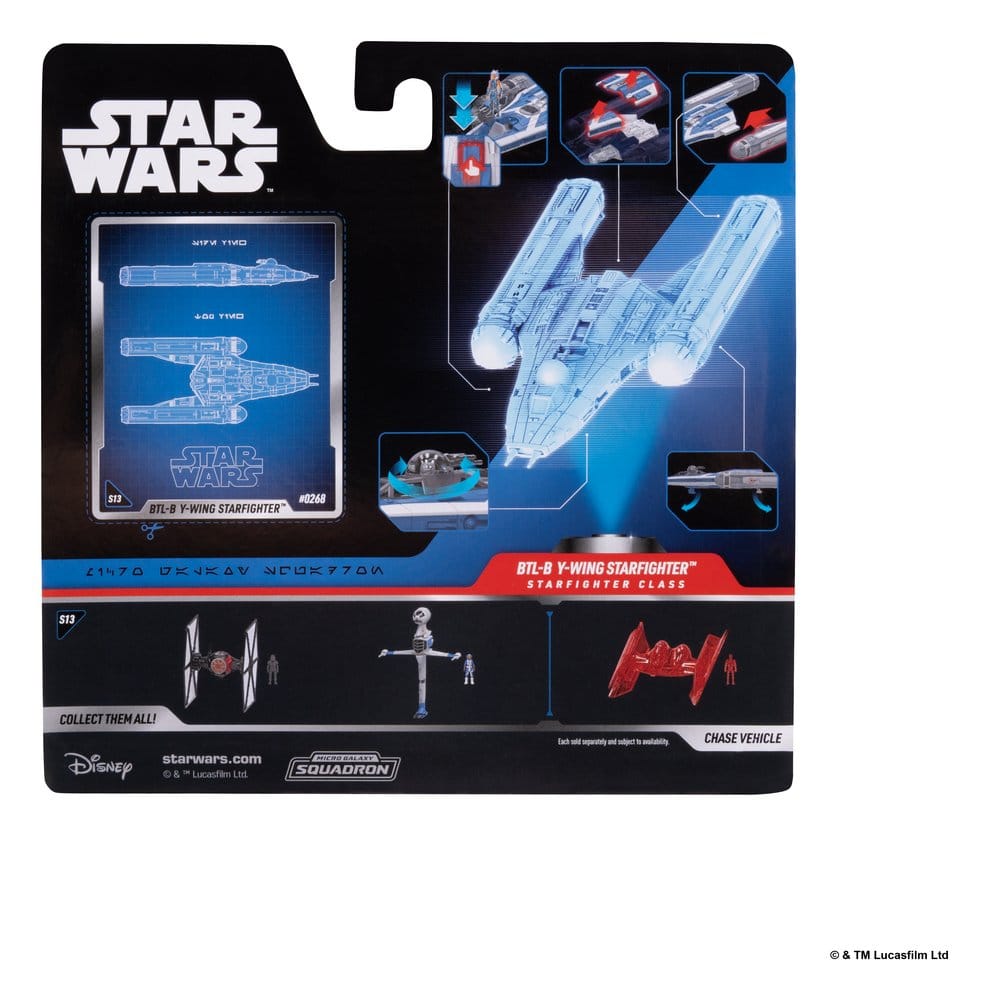 🧪 LAB | PREORDINE+ 12/2026 Star Wars Medium Vehicle & Figure set BTL-B Y-wing & Ahsoka & R7-A7