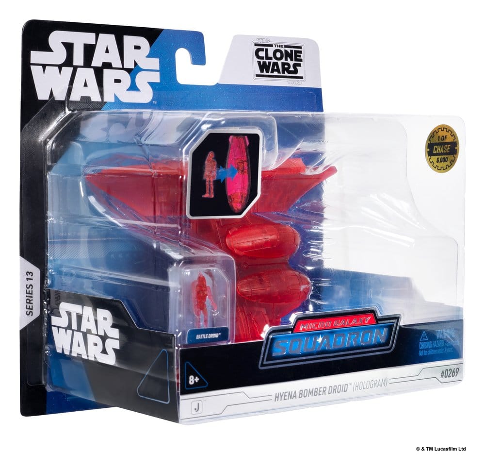 🧪 LAB | PREORDINE+ 12/2026 Star Wars Medium Vehicle & Figure set Hyena Vulture Bomber (Red Hologram) & Battle Droid (Chase)