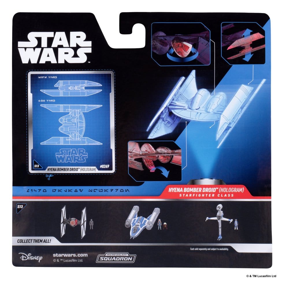 🧪 LAB | PREORDINE+ 12/2026 Star Wars Medium Vehicle & Figure set Hyena Vulture Bomber (Red Hologram) & Battle Droid (Chase)