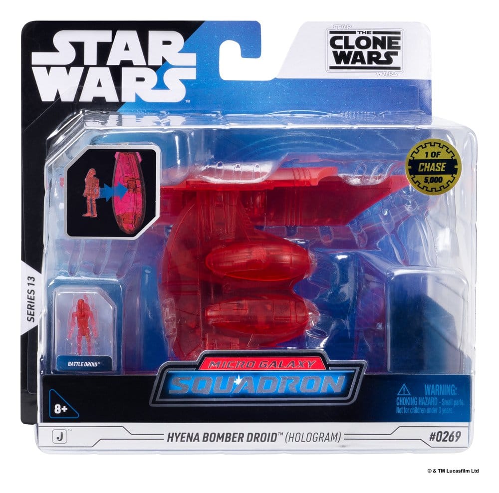 🧪 LAB | PREORDINE+ 12/2026 Star Wars Medium Vehicle & Figure set Hyena Vulture Bomber (Red Hologram) & Battle Droid (Chase)
