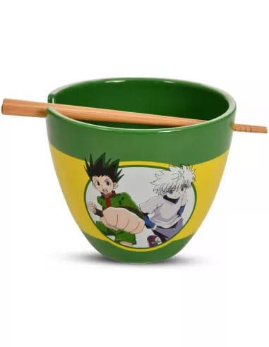SU ORDINAZIONE Hunter x Hunter Ramen Bowl with Chopsticks Logo 473 ml