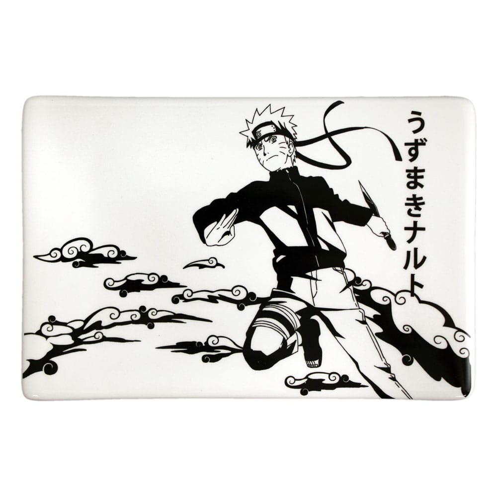 Auf Bestellung gefertigtes Naruto Shippuden Keramik-Sushi-Set mit Essstäbchen Naruto