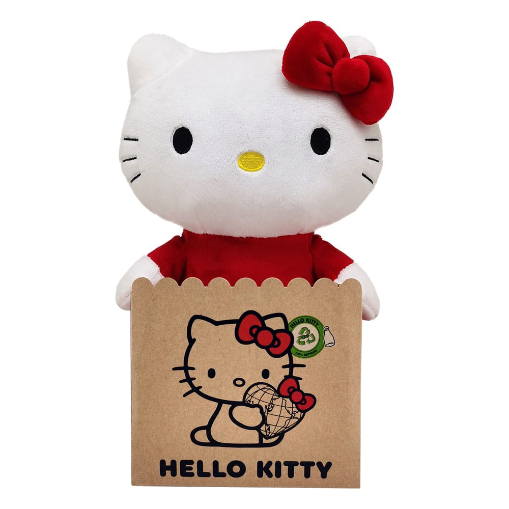 SU ORDINAZIONE Sanrio Plush Figure Hello Kitty with Red Dress 24 cm