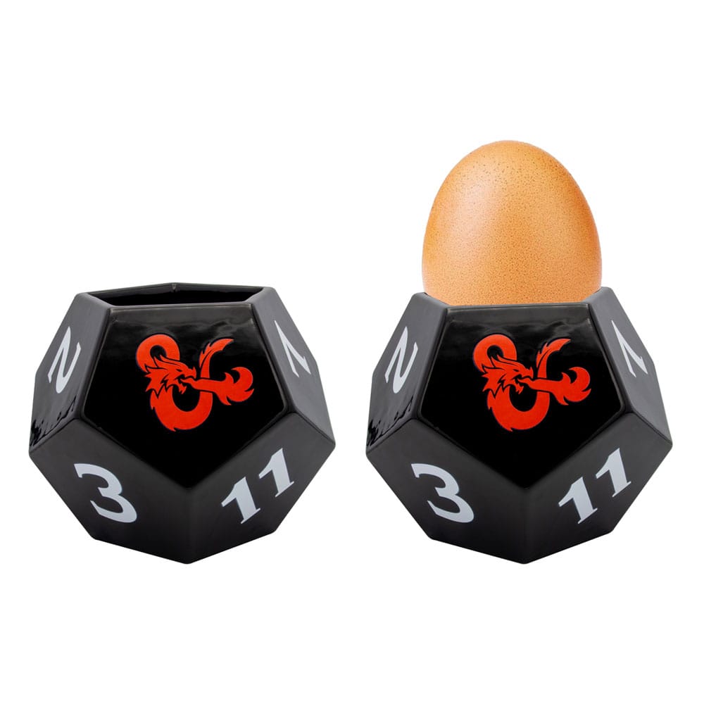 SU ORDINAZIONE Dungeons & Dragons 3D Eggcup wit Salt Shaker Dice