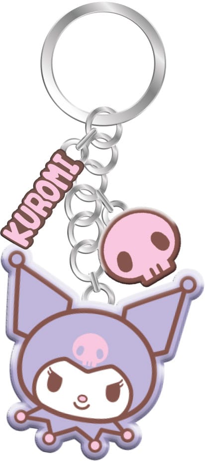 SU ORDINAZIONE Sanrio Metal Keychain Kuromi