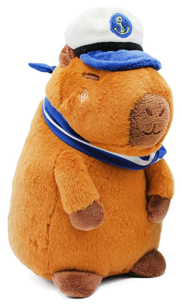 🧪 LAB | SU ORDINAZIONE Capybara Plush Figure Capy Captain 23 cm
