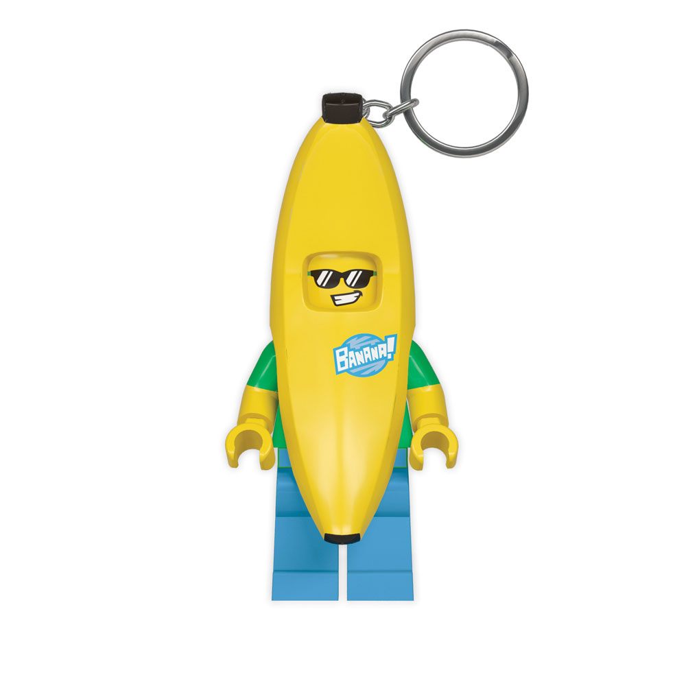 AUF BESTELLUNG LEGO Classic Leucht-Schlüsselanhänger Banane 8 cm