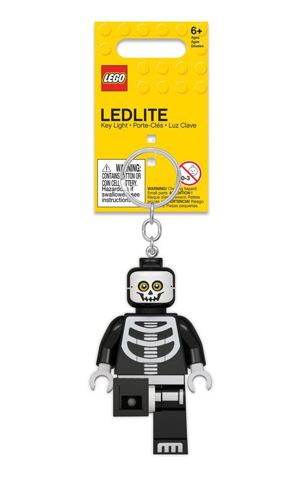 MADE TO ORDER LEGO Classic Light-Up Keychain Skeleton 8 cm *SPECIAL PRICE*
