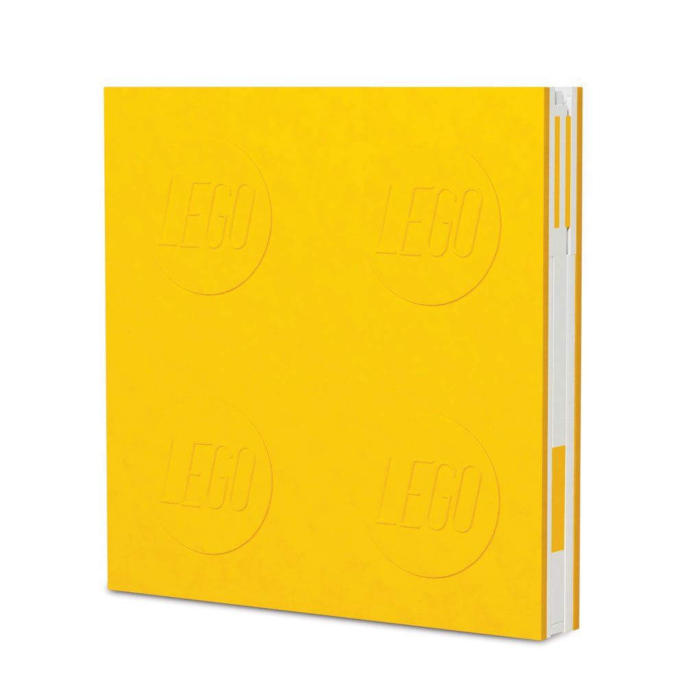 SU ORDINAZIONE LEGO Notebook with Pen Yellow ESAURITO