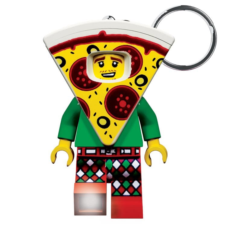 MADE TO ORDER LEGO Light-Up Keychain Pizza 8 cm *SPECIAL PRICE*