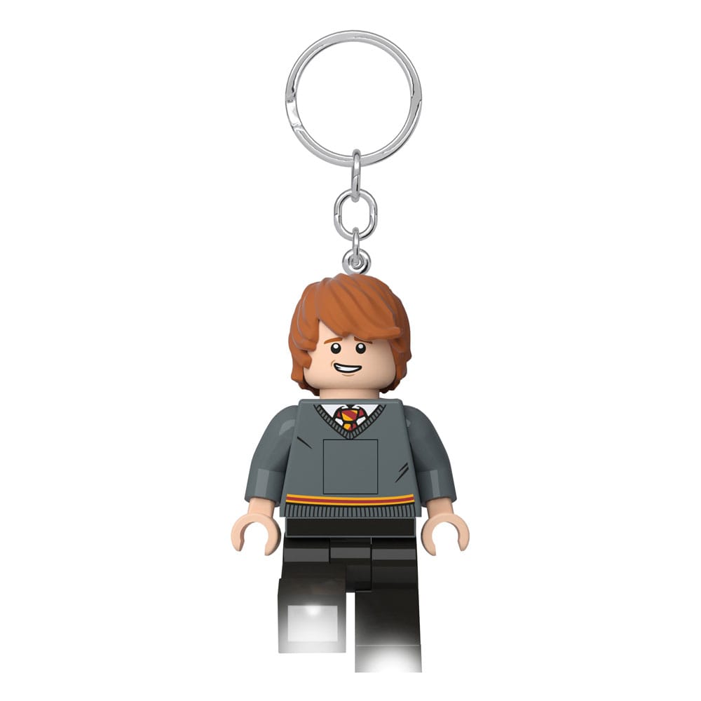 MADE TO ORDER LEGO Harry Potter Light-Up Keychain Ron Weasley 8 cm