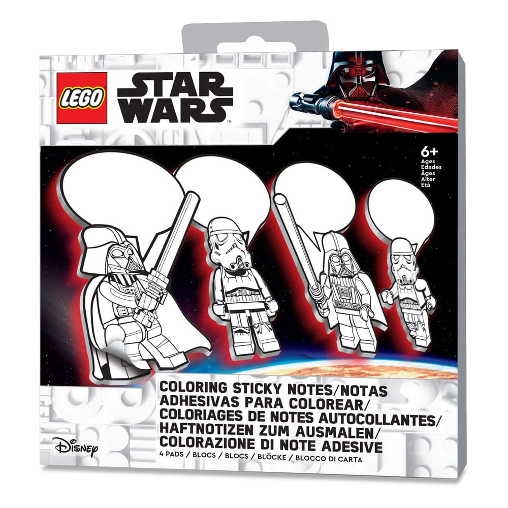 MADE TO ORDER LEGO Star Wars Sticky Notes Set with Pen Darth Vader *SPECIAL PRICE* SOLD OUT