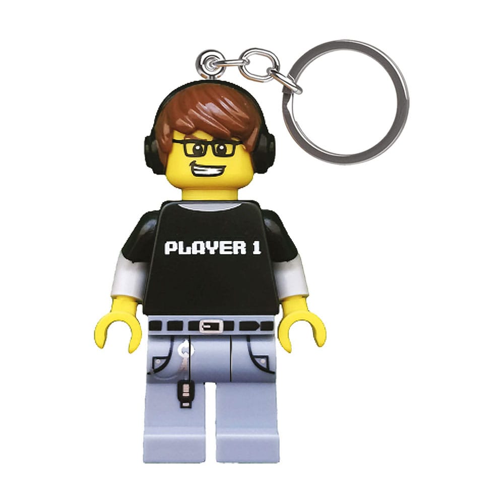 MADE TO ORDER LEGO Minifigures Light-Up Keychain Video Game Guy 8 cm SOLD OUT