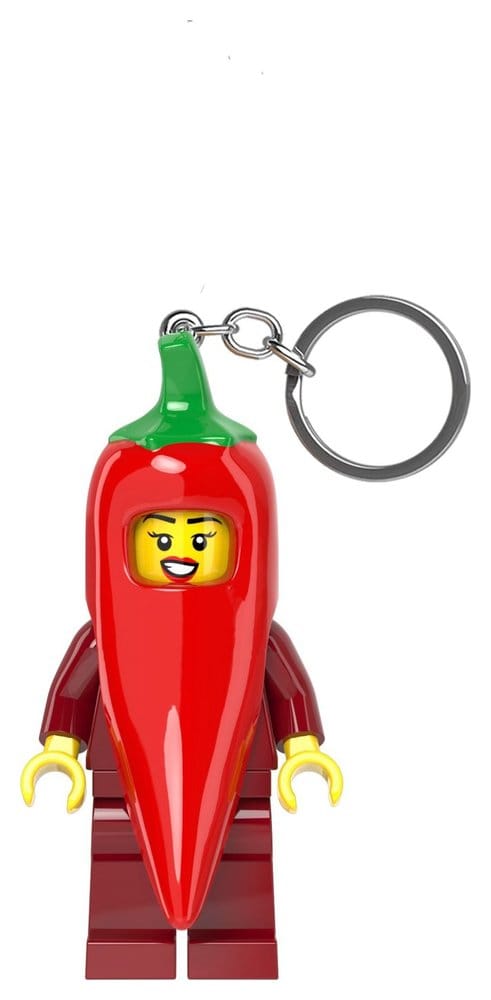 🧪 LAB | SU ORDINAZIONE Lego Mini Figure Light-Up Keychain Chili Costume