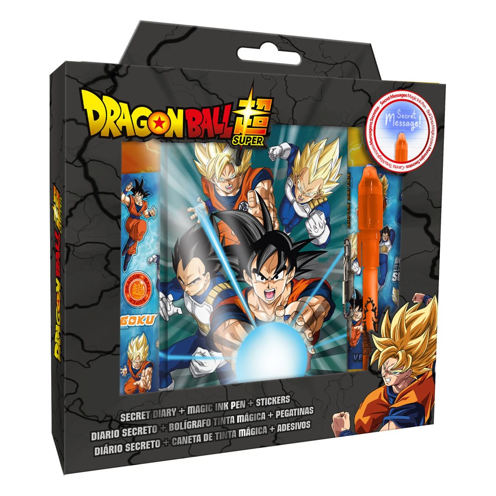 Dragon Ball Geheimtagebuch-Set mit Schloss – auf Bestellung gefertigt