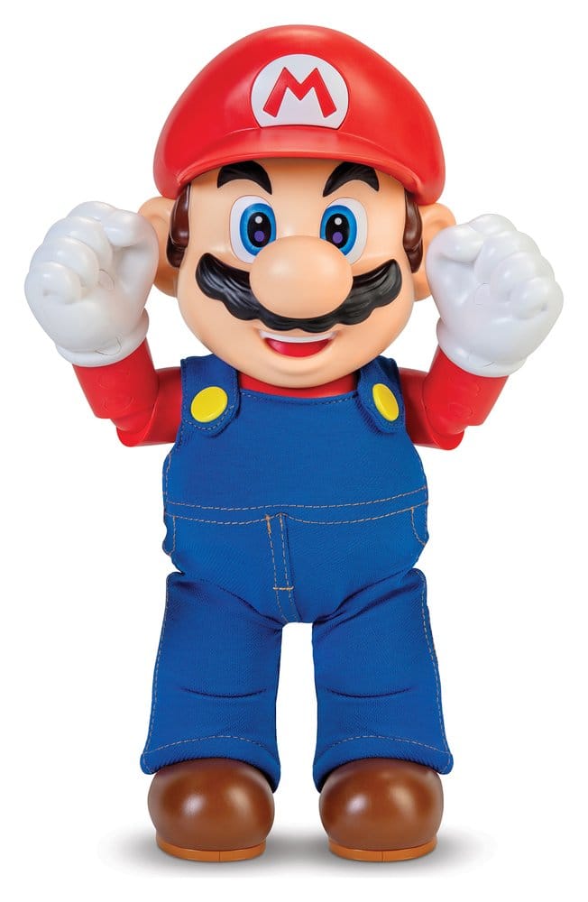🧪 LAB | SU ORDINAZIONE Super Mario Talking Action Figure It's-A Me! Mario 36 cm