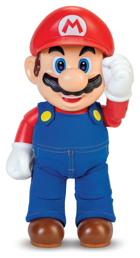🧪 LAB | SU ORDINAZIONE Super Mario Talking Action Figure It's-A Me! Mario 36 cm