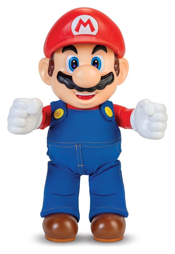 🧪 LAB | SU ORDINAZIONE Super Mario Talking Action Figure It's-A Me! Mario 36 cm