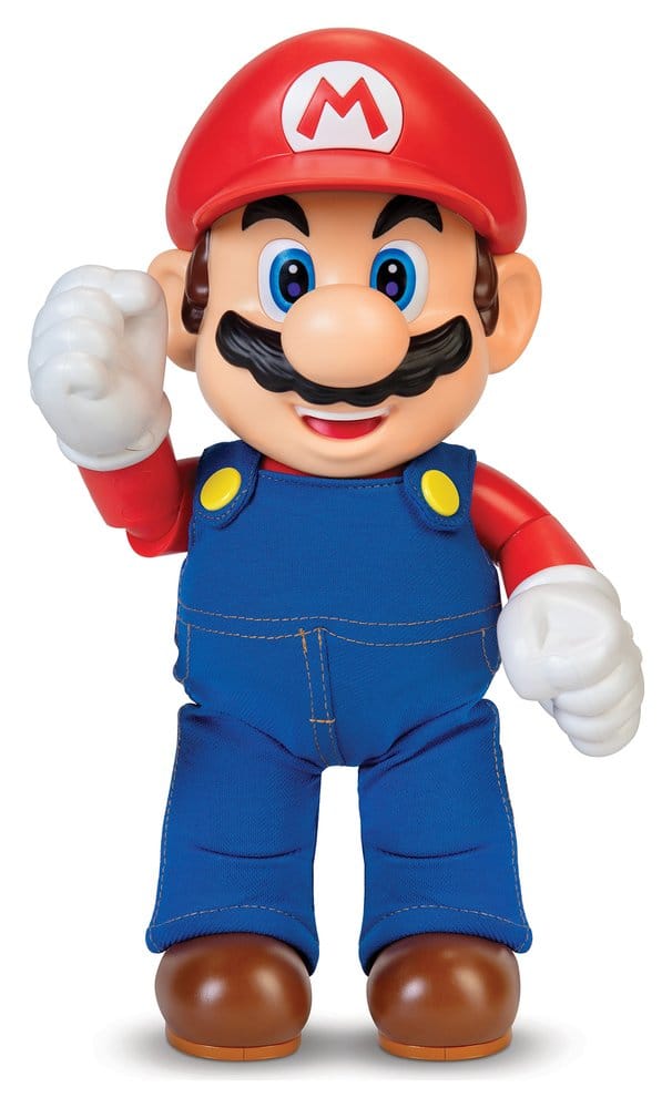 🧪 LAB | SU ORDINAZIONE Super Mario Talking Action Figure It's-A Me! Mario 36 cm
