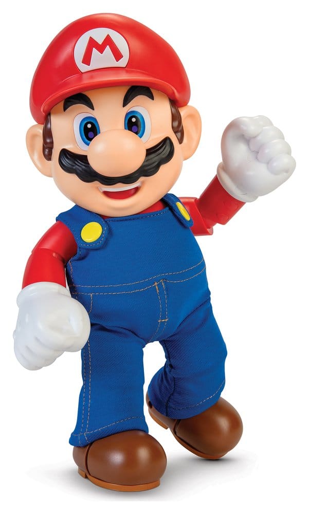 🧪 LAB | SU ORDINAZIONE Super Mario Talking Action Figure It's-A Me! Mario 36 cm