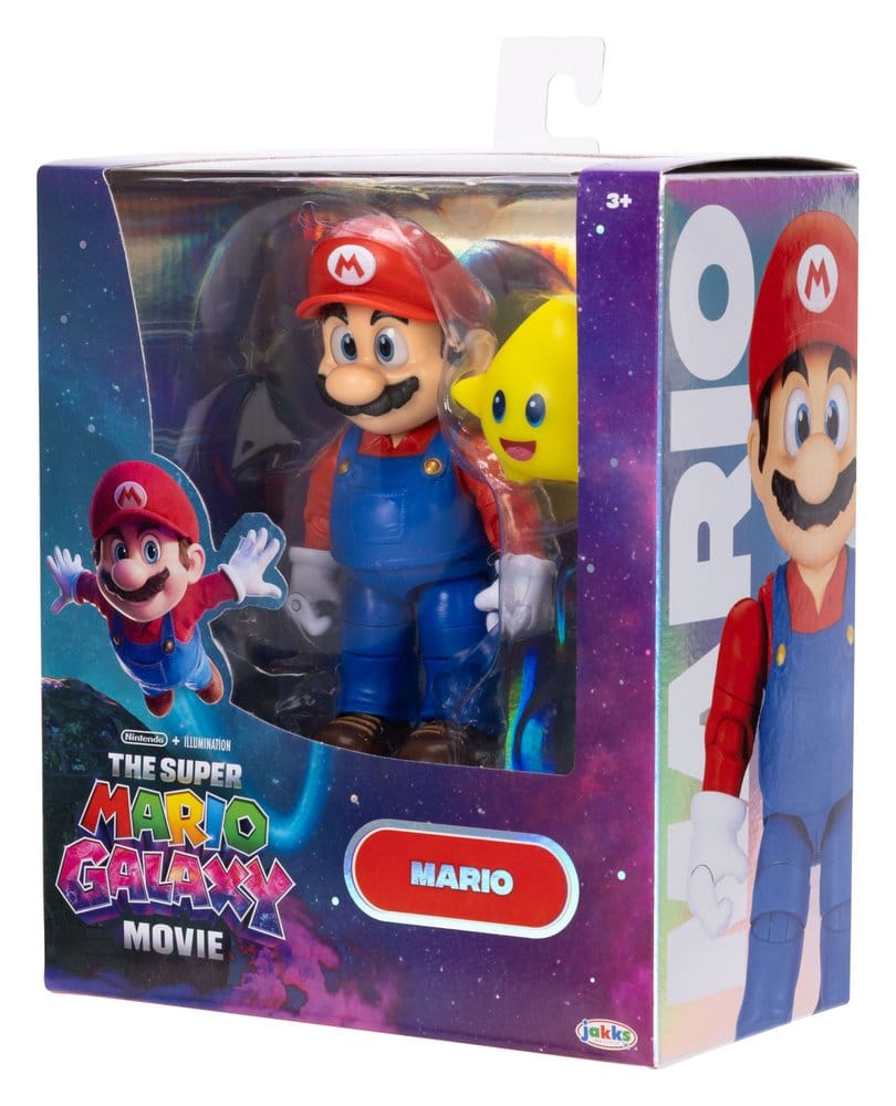 🧪 LAB | SU ORDINAZIONE The Super Mario Galaxy Movie Action Figure Mario 13 cm