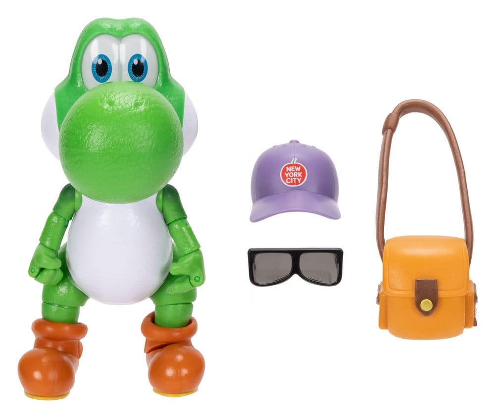 🧪 LAB | SU ORDINAZIONE The Super Mario Galaxy Movie Action Figure Yoshi 13 cm