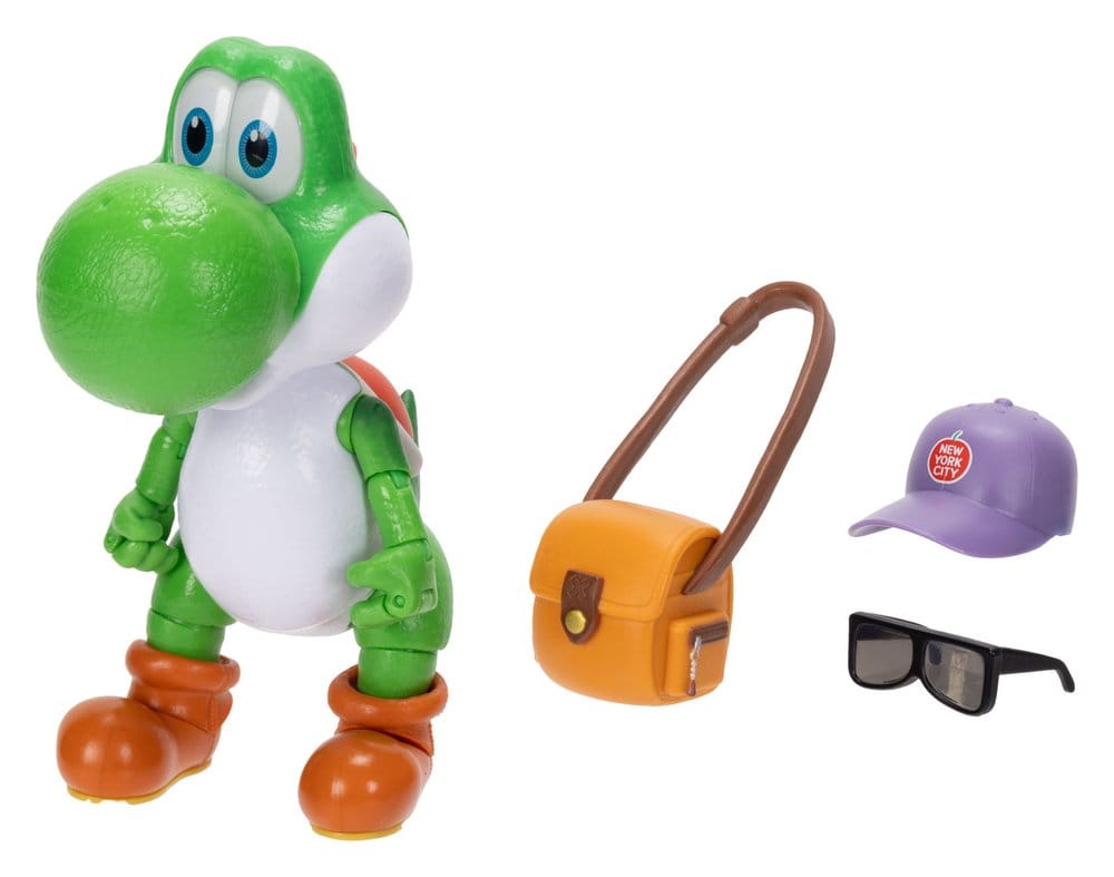 🧪 LAB | SU ORDINAZIONE The Super Mario Galaxy Movie Action Figure Yoshi 13 cm