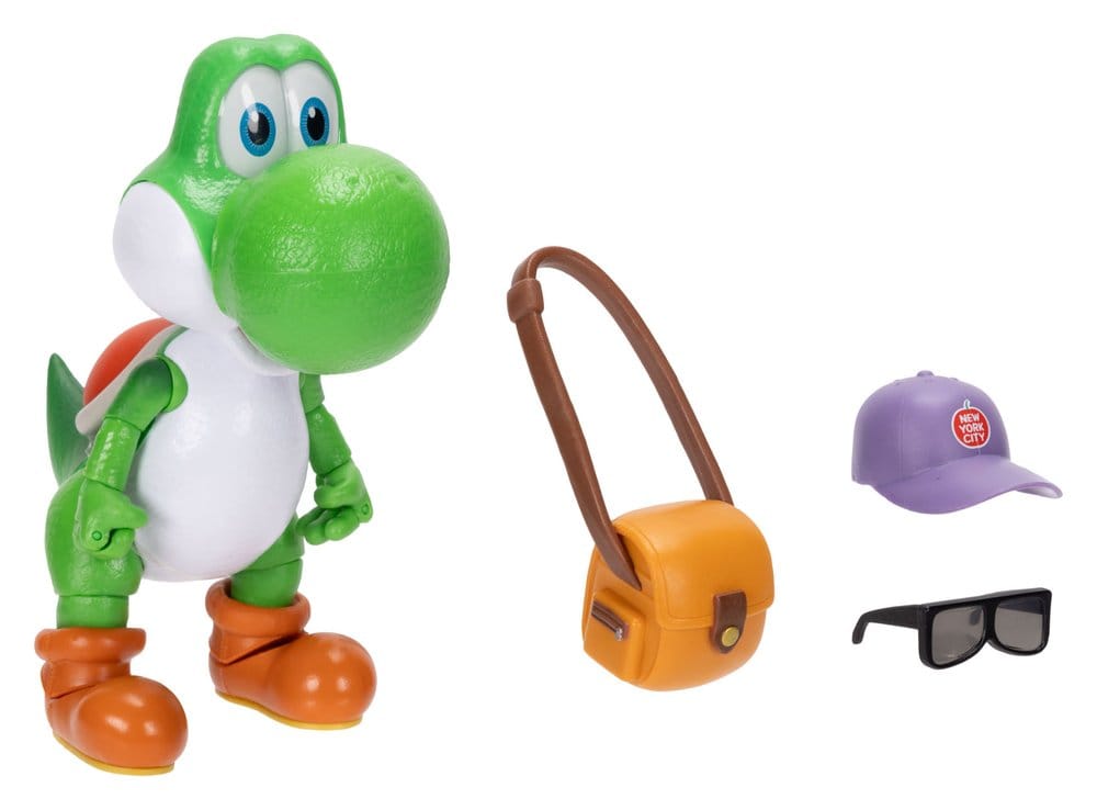 🧪 LAB | SU ORDINAZIONE The Super Mario Galaxy Movie Action Figure Yoshi 13 cm